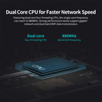 オリジナル Xiaomi WiFiルーター 4A スマートAPPコントロール AC1200 1167Mbps 128MB 2.4GHz & 5GHz デュアルコアCPU ギガビットイーサネットポート ワイヤレスルーターリピーター 4アンテナ付き、Web & Android & iOS対応、USプラグ、4A（デュアルコアCPU）