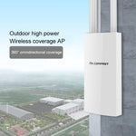 COMFAST CF-EW72 1200Mbps 屋外防水 信号増幅器 ワイヤレスルーターリピーター WIFI基地局 2アンテナ付き、CF-EW72 北米版