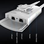 COMFAST CF-EW72 1200Mbps 屋外防水 信号増幅器 ワイヤレスルーターリピーター WIFI基地局 2アンテナ付き、CF-EW72 北米版