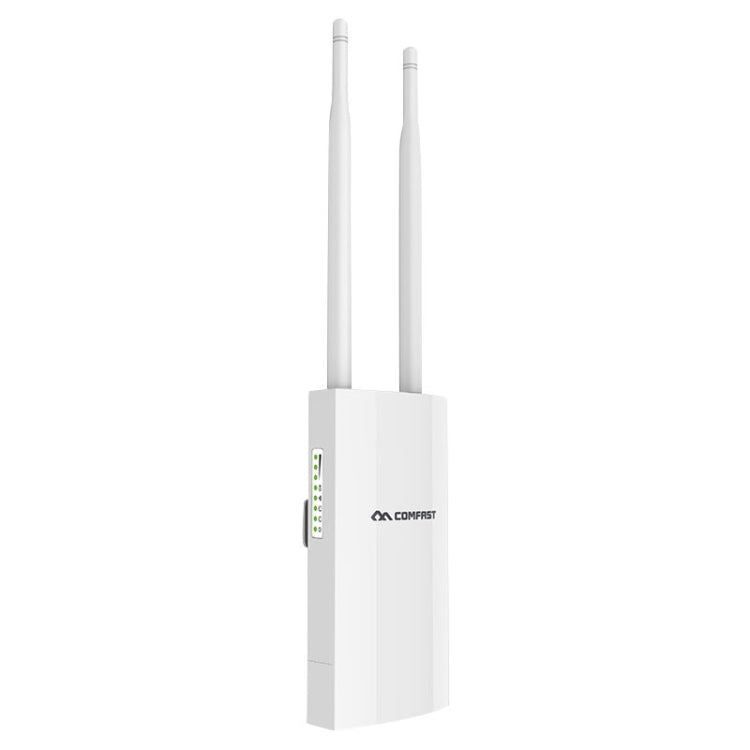 COMFAST CF-E5 300Mbps 4G 屋外防水 信号増幅器 ワイヤレスルーターリピーター WIFI基地局 2アンテナ付き、アジア太平洋版、CF-E5、アジア太平洋版