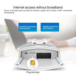 COMFAST CF-E5 300Mbps 4G 屋外防水 信号増幅器 ワイヤレスルーターリピーター WIFI基地局 2アンテナ付き、アジア太平洋版、CF-E5、アジア太平洋版