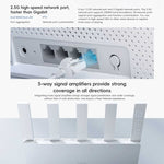 Xiaomi ルーター BE5000 WiFi 7 MLO 2.4GHz 5.0GHz デュアルバンド 2.5Gポート 512MB RAM リピーター、USプラグ、BE5000