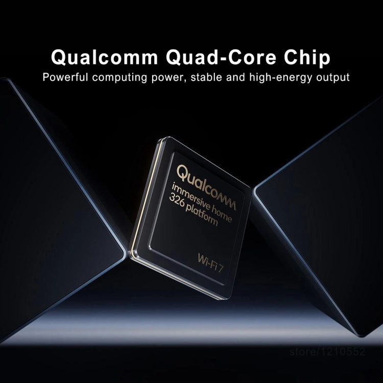 Xiaomi ルーター BE6500 WiFi 7 2.4GHz 5.0GHz デュアルバンド 4コア 2.5Gポート、USプラグ、BE6500