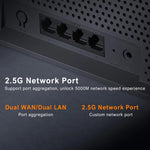 Xiaomi ルーター BE6500 WiFi 7 2.4GHz 5.0GHz デュアルバンド 4コア 2.5Gポート、USプラグ、BE6500
