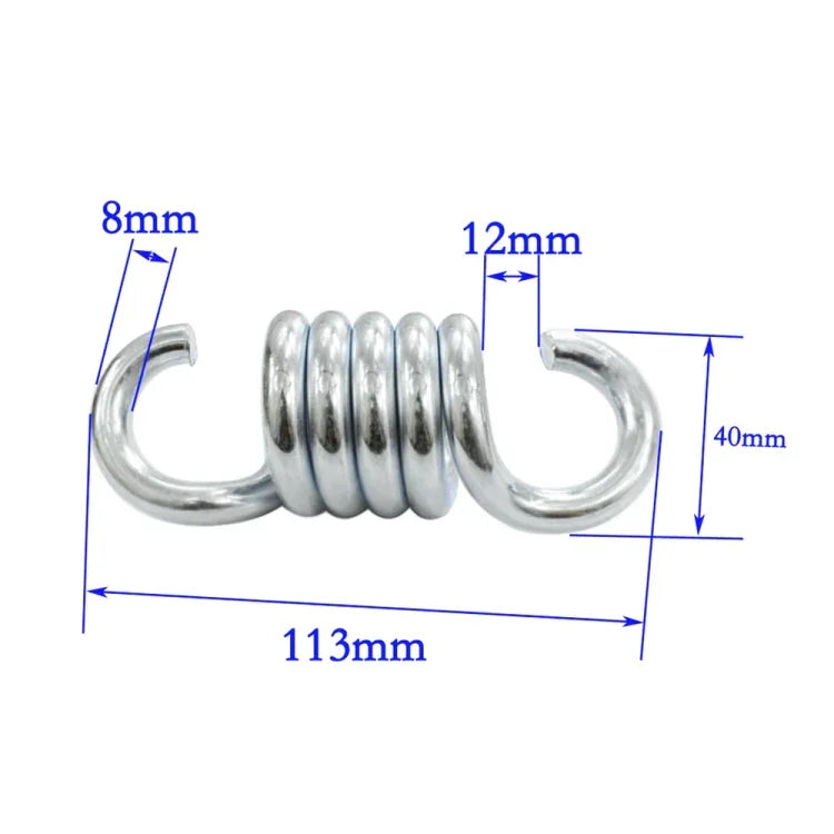 8mm ハンモック吊り椅子用延長スプリング、8mm