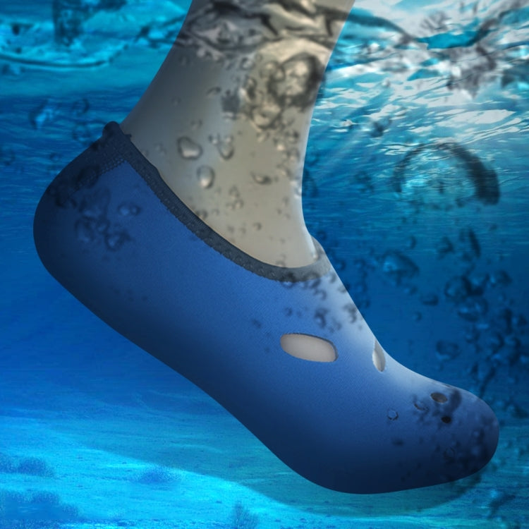 快適で滑り止め 3MM 水泳 ダイビング ソックス 通気性あり 水泳用 ビーチソックス サイズ: XXS（子供用）、サイズ: XXS、サイズ: XXS ブルー