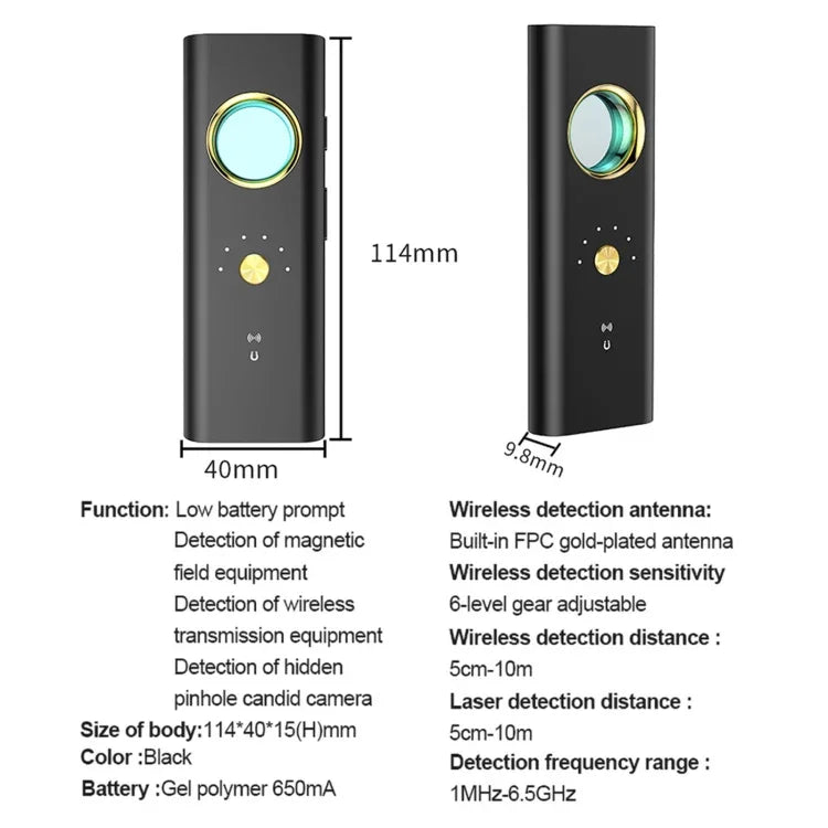 R35 盗撮防止 GPS WiFi信号トラッカー発見器