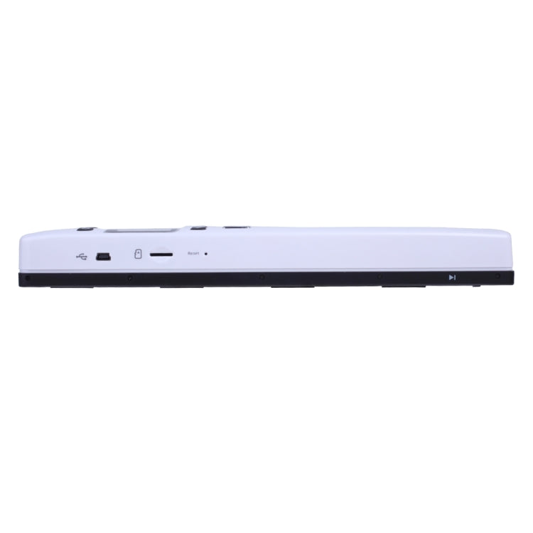 iScan02 ダブルローラー モバイルドキュメント ポータブル ハンドヘルドスキャナー LEDディスプレイ対応、1050DPI / 600DPI / 300DPI / PDF / JPG / TF対応、iScan02 ホワイト、iScan02 ブラック