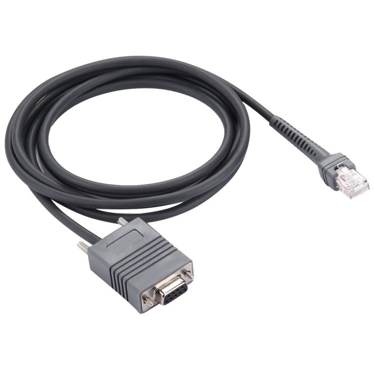 Symbol LS2208用2m RS232からRJ45スキャナーシリアルデータケーブル、RS232からRJ45