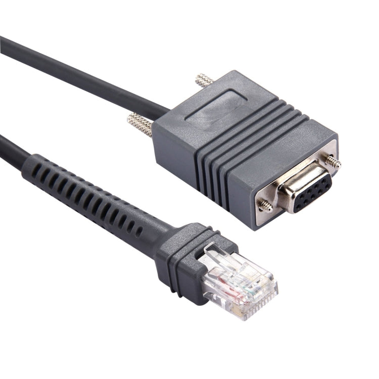 Symbol LS2208用2m RS232からRJ45スキャナーシリアルデータケーブル、RS232からRJ45