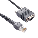 Symbol LS2208用2m RS232からRJ45スキャナーシリアルデータケーブル、RS232からRJ45