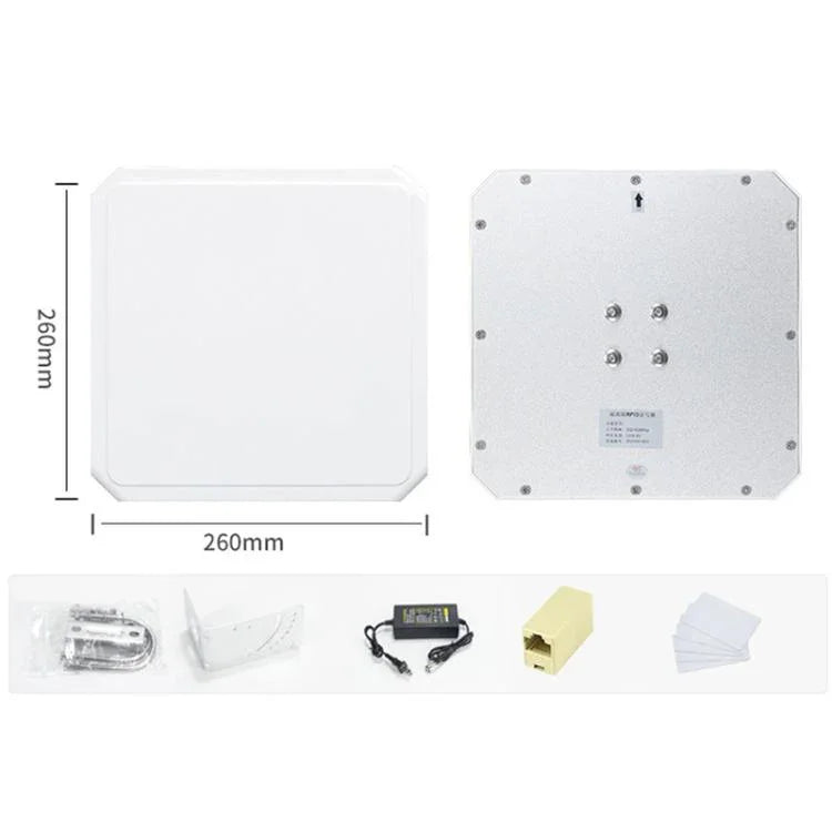UHF RFID 長距離 内蔵9dBiアンテナ付き統合リーダー、スタイル：スタンダード、スタンダード