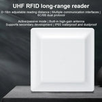 UHF RFID Reader Long Range Integrated Reader Writer With E710 Chip, Style: Add Power Over Ethernet, Add Power Over Ethernet