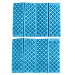 2個セット 携帯用折りたたみセルラーマッサージクッション アウトドア防湿ピクニックシート EVAパッド、2個セット（ダークグリーン）、2個セット（グラスグリーン）、2個セット（オレンジ）、2個セット（ブルー）、2個セット（パープル）、2個セット（レッド）