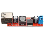 LDTR-WG0257 デュアルUSB 9V/12V/24V/36Vから5Vコンバーター DC-DC 3Aステップダウン電源モジュール、9V-36Vから5V 3A
