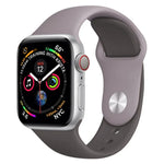 Apple Watch Series 3 & 2 & 1 42mm用 ダブルカラ―シリコンウォッチバンド（ライトブルー＋ライトピンク）