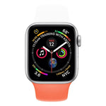 Apple Watch Series 3 & 2 & 1 42mm用 ダブルカラ―シリコンウォッチバンド（ライトブルー＋ライトピンク）