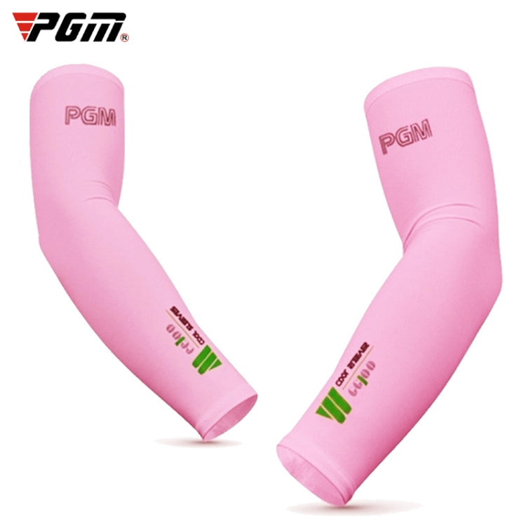 PGMゴルフアイスシルク日焼け止めスリーブ男女兼用（カラー：ピンク サイズ：XXL）、M、L、XL、XXL