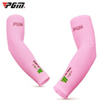PGMゴルフアイスシルク日焼け止めスリーブ男女兼用（カラー：ピンク サイズ：XXL）、M、L、XL、XXL