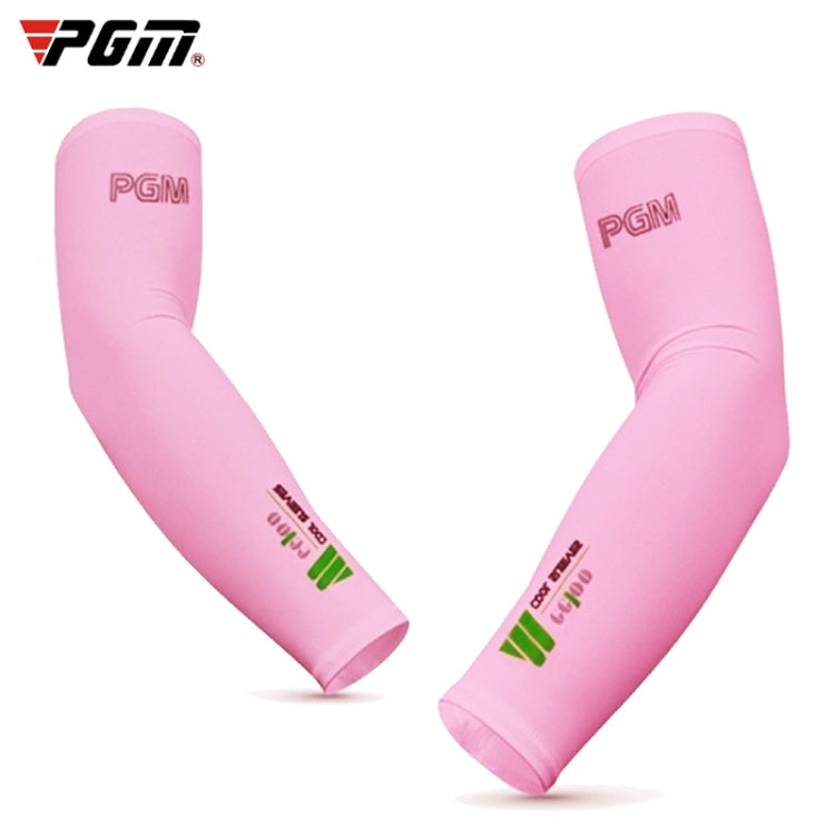 PGMゴルフアイスシルク日焼け止めスリーブ男女兼用（カラー：ピンク サイズ：XXL）、M、L、XL、XXL