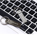 MicroDrive 4GB USB 2.0 メタルキーチェーン Uディスク、4GB