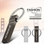 MicroDrive 4GB USB 2.0 メタルキーチェーン Uディスク、4GB