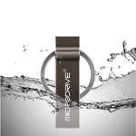 MicroDrive 4GB USB 2.0 メタルキーチェーン Uディスク、4GB