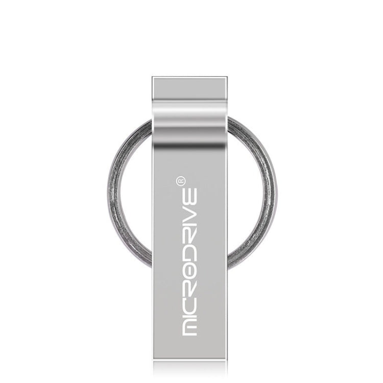MicroDrive 4GB USB 2.0 メタルキーチェーン Uディスク、4GB