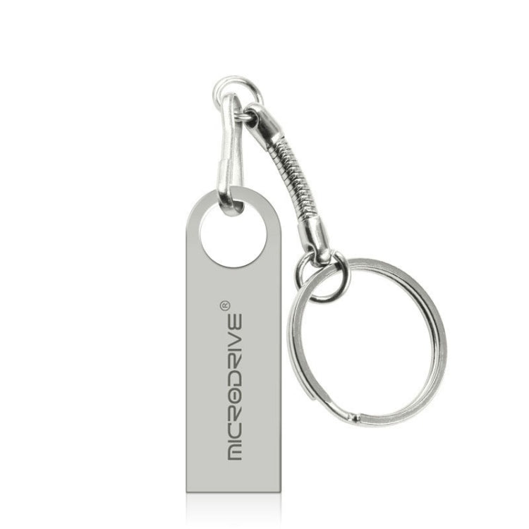 MicroDrive 16GB USB 2.0 メタル防水高速 Uディスク（グレー）、16GB