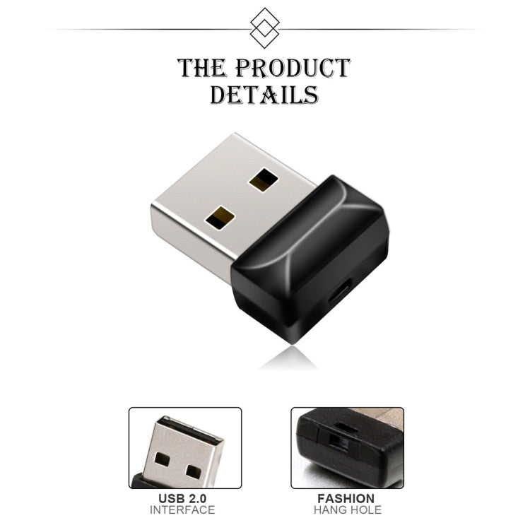 MicroDrive 16GB USB 2.0 超ミニ ピース Uディスク、16GB