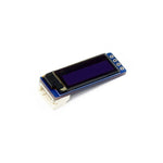 Waveshare 0.91インチ OLEDディスプレイモジュール、128x32ピクセル、I2Cインターフェース、14657