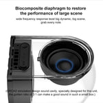 本物の3D TWS 磁気ワイヤレス Bluetooth ステレオサラウンド HiFi スピーカー フル透明ホーム