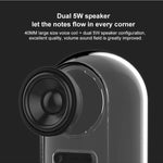 本物の3D TWS 磁気ワイヤレス Bluetooth ステレオサラウンド HiFi スピーカー フル透明ホーム
