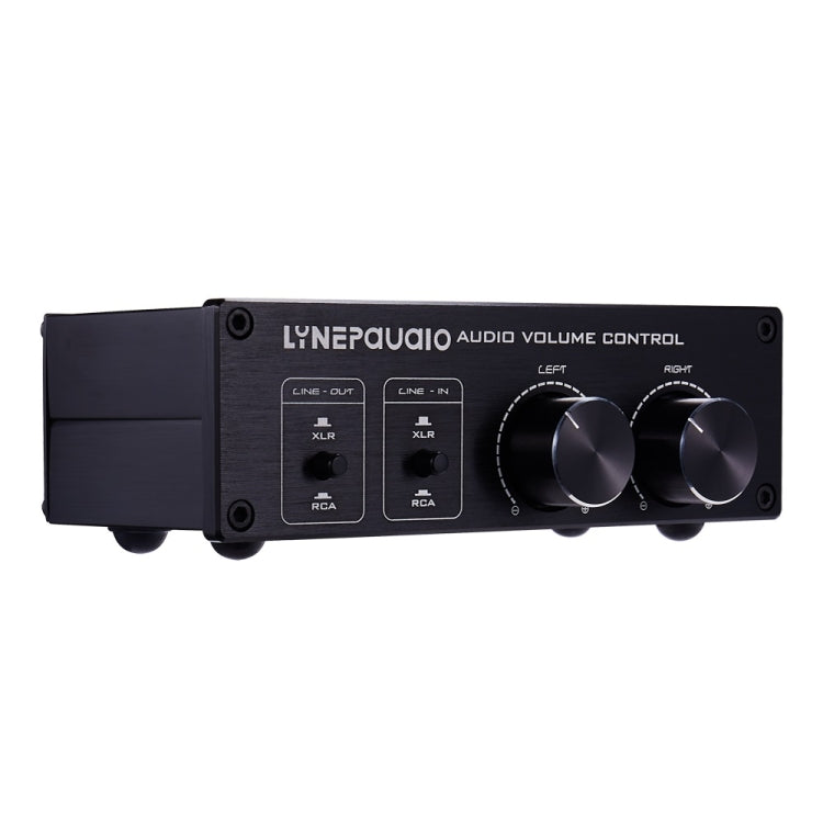 LINEPAUDIO A977 2入力2出力スイッチャー フルバランスパッシブプリアンプ アクティブスピーカー ダブルサウンドソースボリュームコントローラー、A977