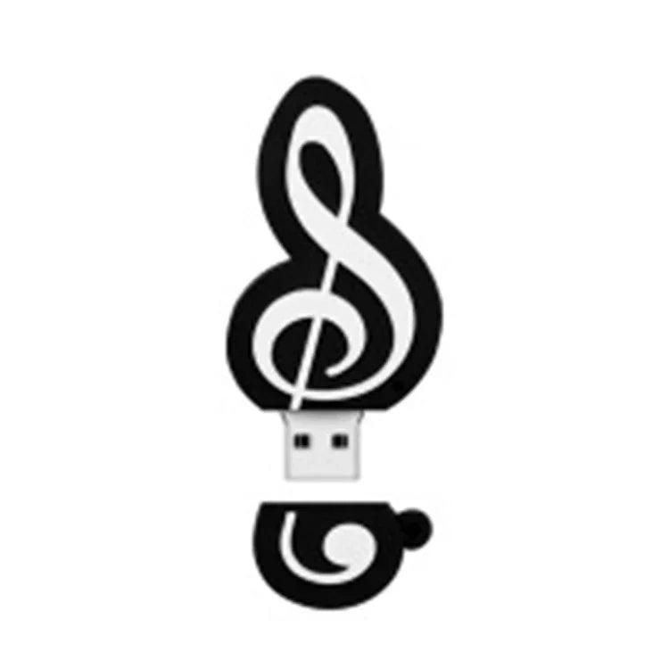 MicroDrive 16GB USB 2.0 音符 Uディスク、16GB