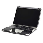 クレイジーホーステクスチャー横開きレザーピーユーケース MacBook Pro 13.3インチ A1989 (2018)用、MacBook Pro 13.3インチ A1989 (2018)