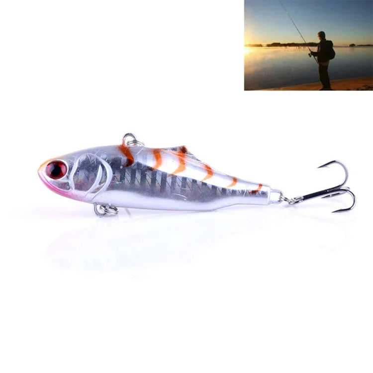 HENGJIA VI026 7cm/24g 全層泳層プラスチックハードベイト 釣りルアーセット タックルベイト、袋入り