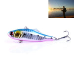 HENGJIA VI026 7cm/24g 全層泳層プラスチックハードベイト 釣りルアーセット タックルベイト、袋入り