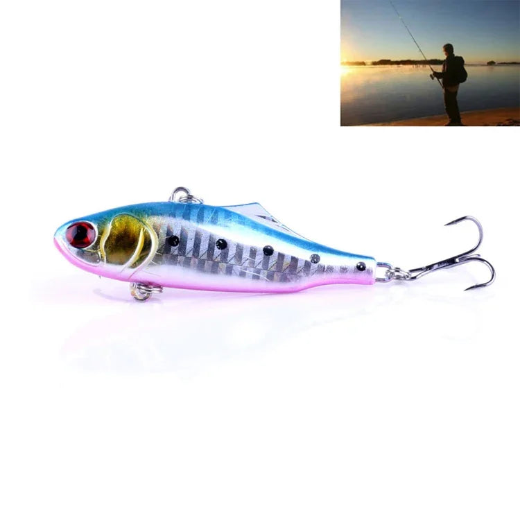 HENGJIA VI026 7cm/24g 全層泳層プラスチックハードベイト 釣りルアーセット タックルベイト、袋入り