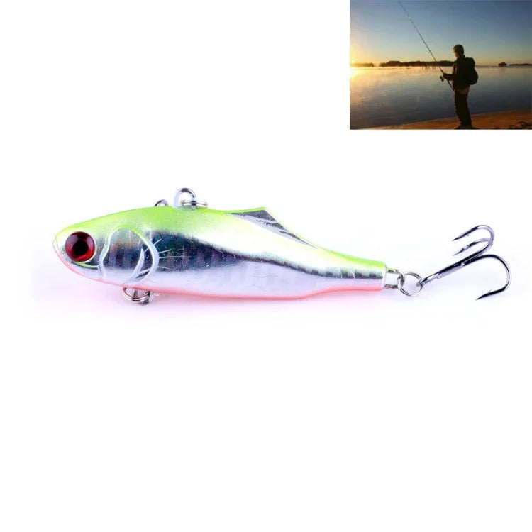 HENGJIA VI026 7cm/24g 全層泳層プラスチックハードベイト 釣りルアーセット タックルベイト、袋入り