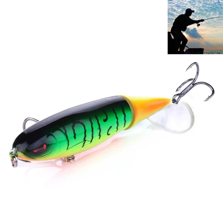 HENGJIA PE018 10cm/13g プロペラ型トラクター ハードベイト 釣りルアー 淡水・海水対応, PE018 1#, PE018 2#, PE018 3#, PE018 4#, PE018 5#, PE018 6#, PE018 7#, PE018 8#