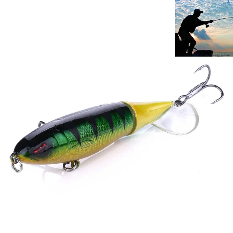 HENGJIA PE018 10cm/13g プロペラ型トラクター ハードベイト 釣りルアー 淡水・海水対応, PE018 1#, PE018 2#, PE018 3#, PE018 4#, PE018 5#, PE018 6#, PE018 7#, PE018 8#