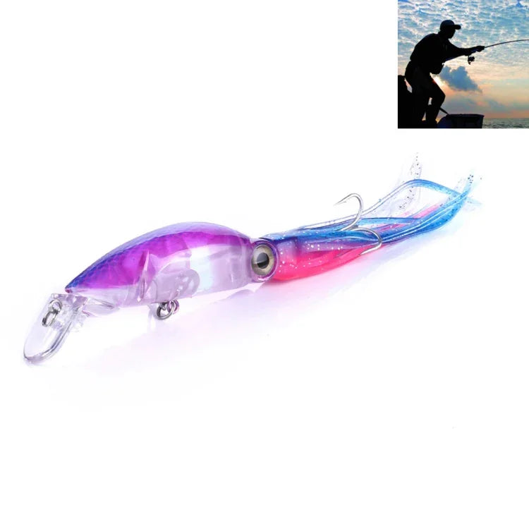 HENGJIA JIZ002 10cm/16.6g 大きなタコイカ型ハードベイト ロングショット釣りルアー 淡水・海水対応, JIZ002 A, JIZ002 B, JIZ002 C, JIZ002 D, JIZ002 E, JIZ002 F, JIZ002 G, JIZ002 H