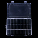 HENGJIA qt022 24格子 防水多機能釣り道具収納 透明釣り道具ボックス, qt022