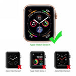 ENKAY Hat-Prince 2 in 1 TPU セミクラッドケース + 3D フルスクリーン PET 曲面熱成形フィルム Apple Watch Series 6 / 5 / 4 / SE 3 / SE 2 / SE 1 40mm 用, F Apple Watch Series 6 / 5 / 4 / SE 3 / SE 2 / SE 1 40mm