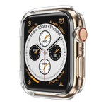ENKAY Hat-Prince 2イン1 TPU半透明ケース＋3Dフルスクリーン PET曲面熱曲げフィルム Apple Watch Series 6 / 5 / 4 / SE 3 / SE 2 / SE 1 44mm用、F Apple Watch Series 6 / 5 / 4 / SE 3 / SE 2 / SE 1 44mm用
