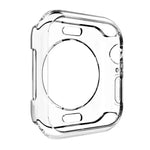 ENKAY Hat-Prince 2イン1 TPU半透明ケース＋3Dフルスクリーン PET曲面熱曲げフィルム Apple Watch Series 6 / 5 / 4 / SE 3 / SE 2 / SE 1 44mm用、F Apple Watch Series 6 / 5 / 4 / SE 3 / SE 2 / SE 1 44mm用