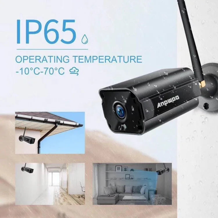 Anpwoo Paladin 720P HD WiFi IP Camera, Support Motion Detection & Infrared Night Vision & TF Card(Max 64GB) - Trustpick