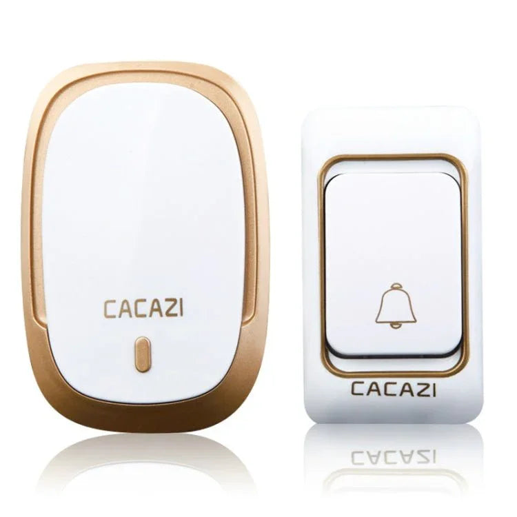 CACAZI K01 Pager Wireless Smart Music Waterproof Doorbell, Random Color Delivery, US / EU / UK Plug - Trustpick