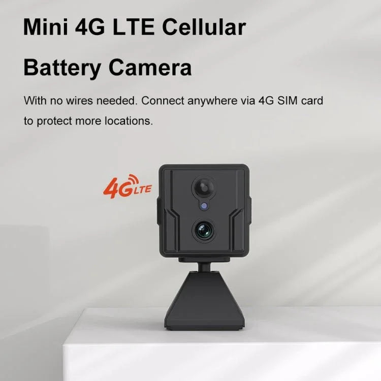 CAMSOY T9G6 - EUR 4G 1080P HD Wireless Camera Network Action Camera with Mount, EU Version - Trustpick
